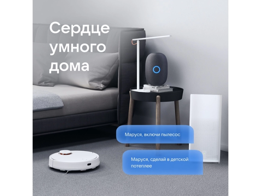 Умная колонка VK Капсула с голосовым помощником Марусей, черный фото 10