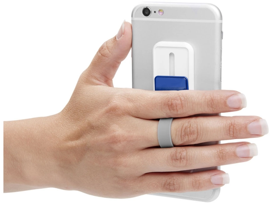 Держатель и подставка для телефона, ярко-синий фото 3