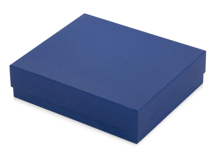 Подарочная коробка с перграфикой Obsidian L 243 х 208 х 63, голубой фото 1