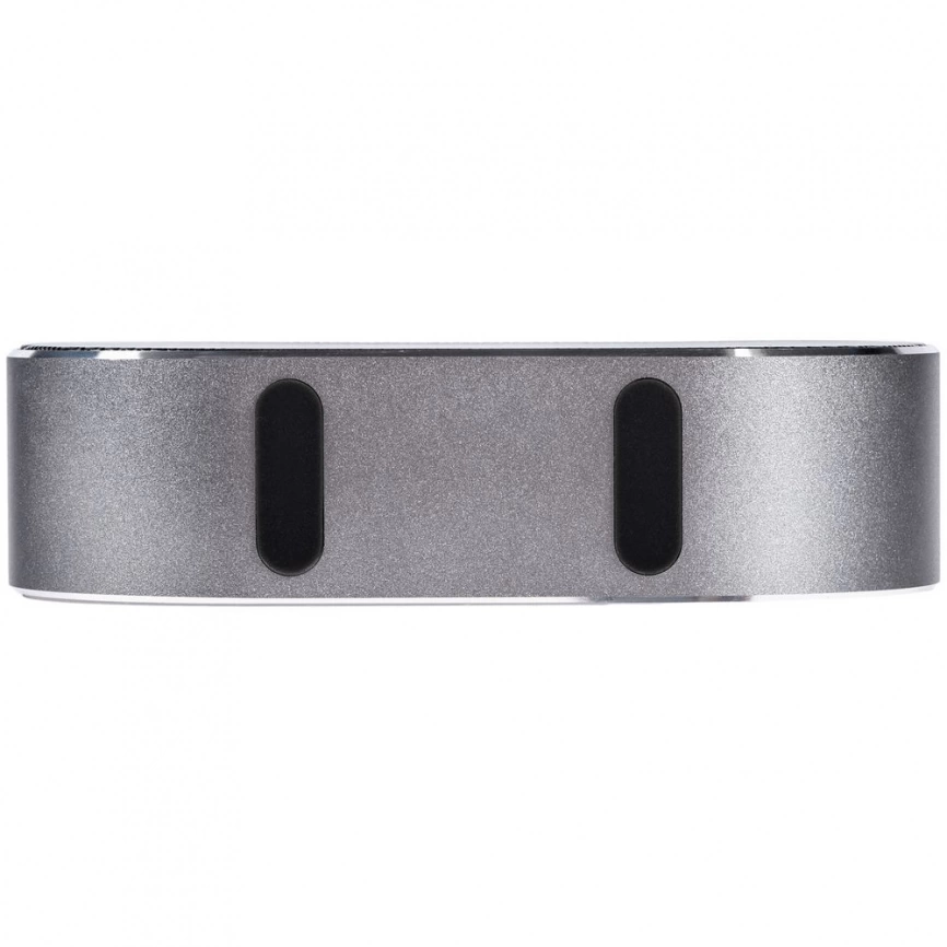 Беспроводная колонка Sound Count, серебристая фото 4