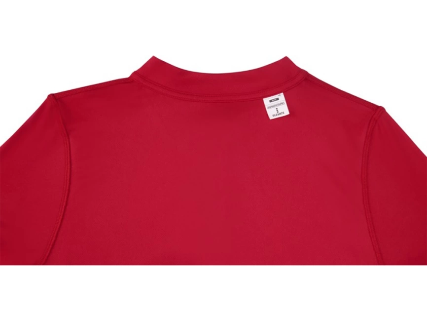 Женская стильная футболка поло с короткими рукавами Deimos, красный фото 4