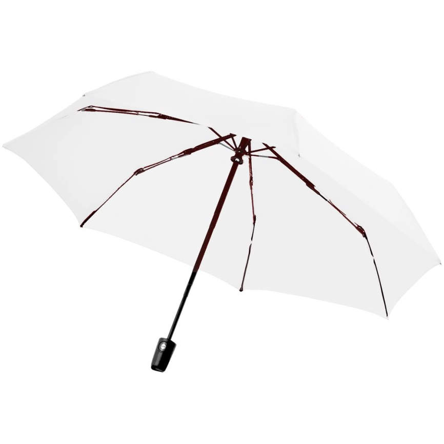 Зонт складной Hit Magic, белый фото 2