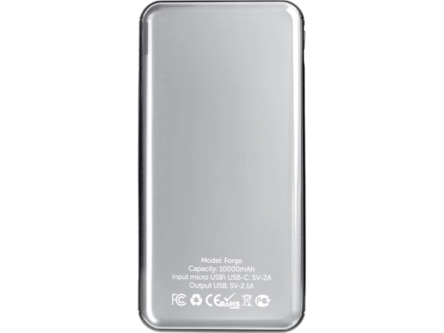 Внешний аккумулятор Forge, Evolt, металл, 10000mah, белый фото 3