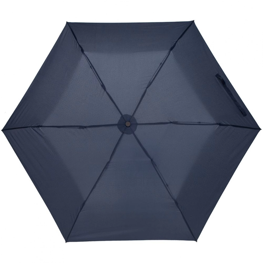 Зонт складной Luft Trek, темно-синий фото 2