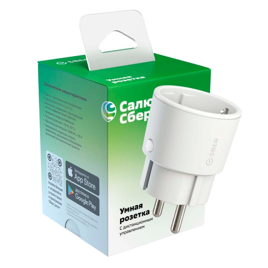 Умная розетка Sber фото 2