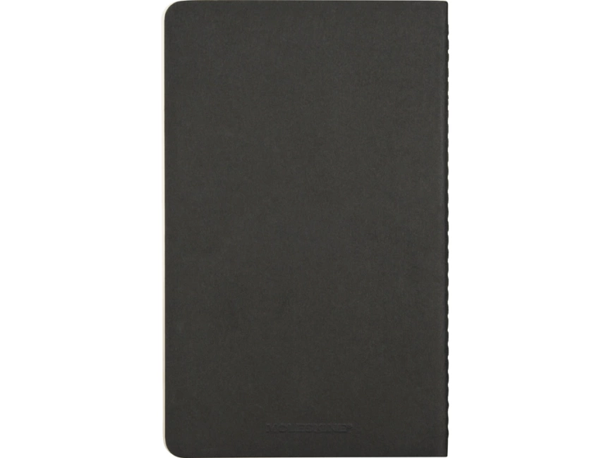 Записная книжка Moleskine Cahier (нелинованный, 3 шт.), Large (13х21см), черный фото 7