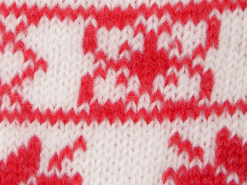 Домашние носки женские, красный фото 3