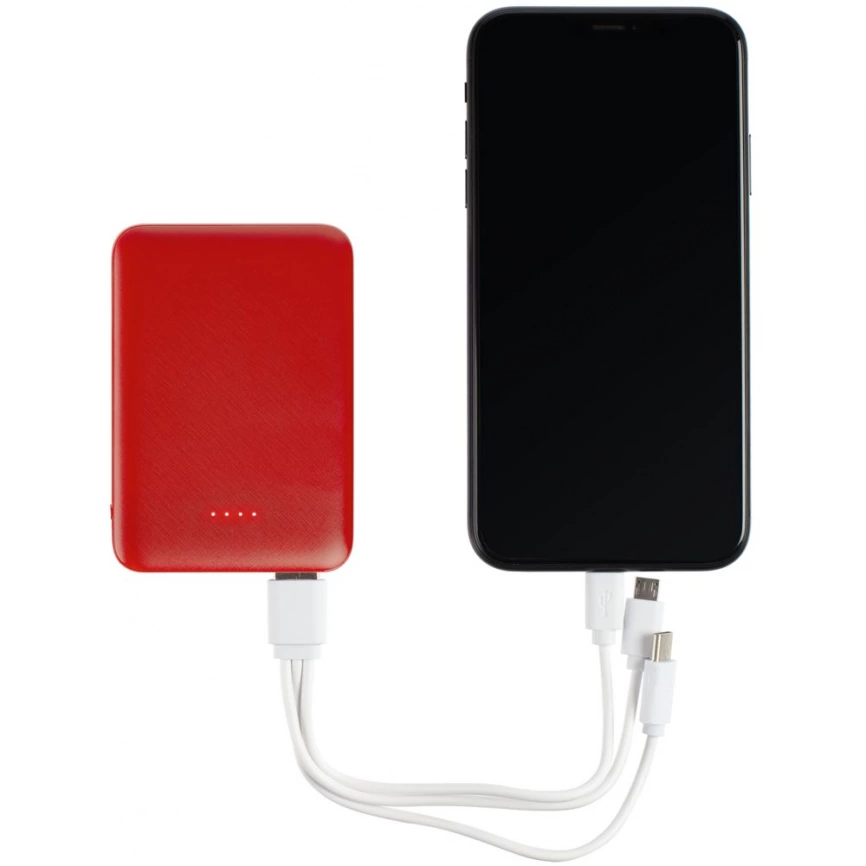 Внешний аккумулятор Uniscend Full Feel 5000 mAh, красный фото 6