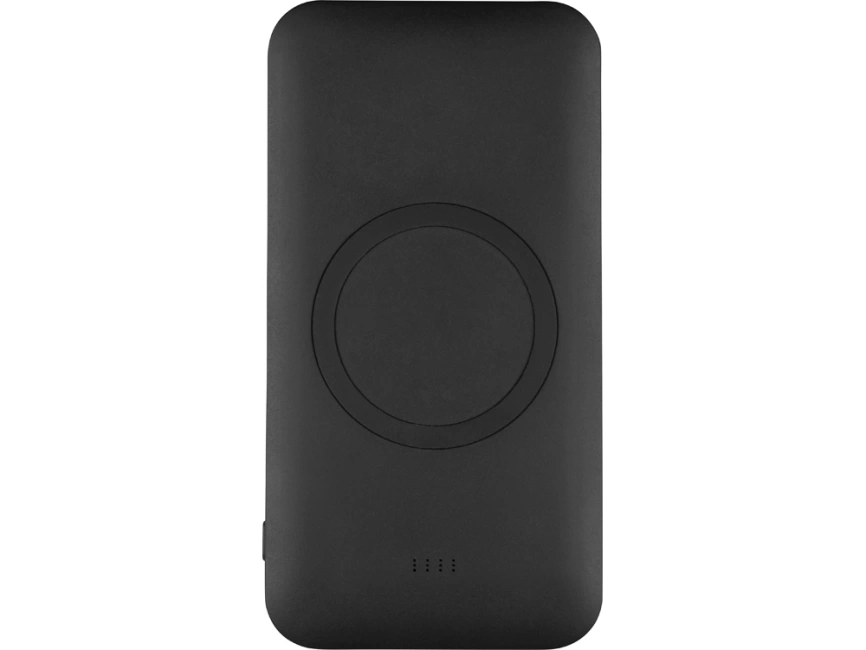 Портативное беспроводное зарядное устройство Impulse, 4000 mAh, черный фото 3