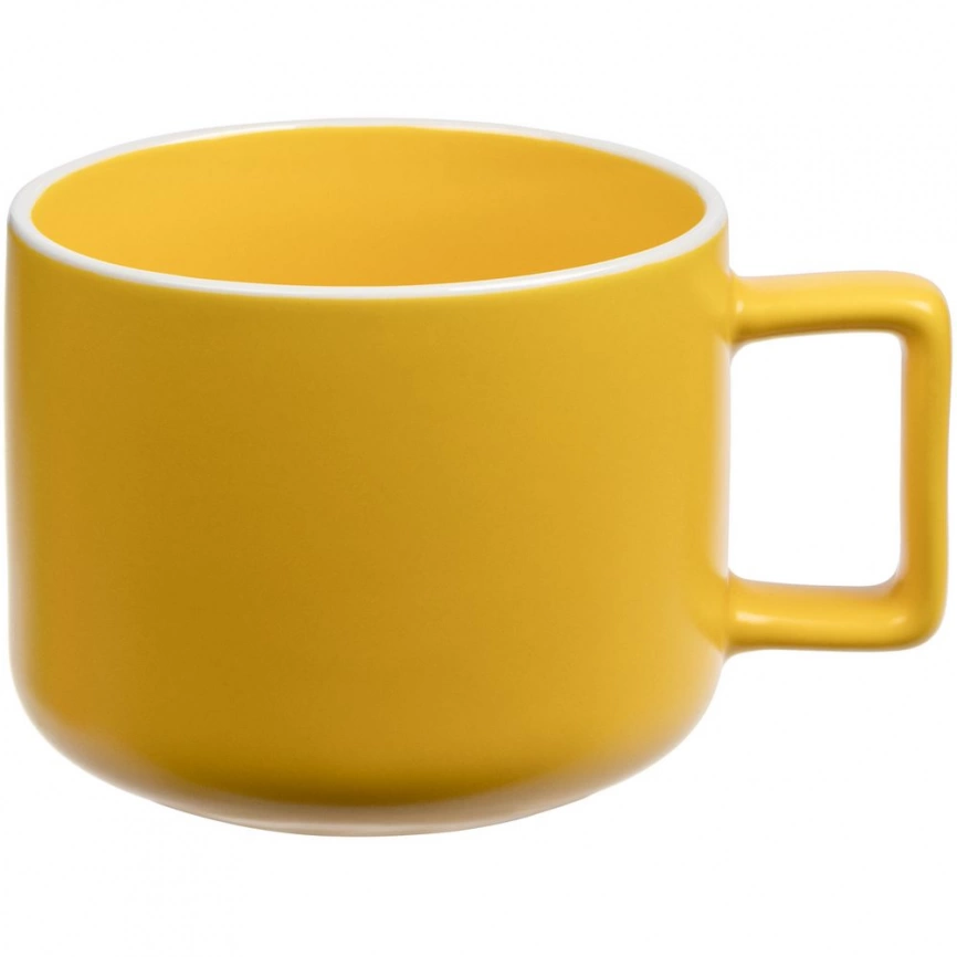 Чашка Fusion, желтая фото 1