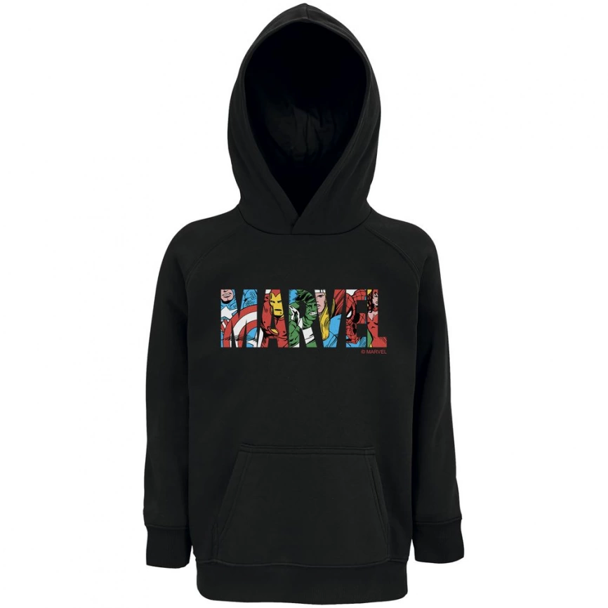 Худи детское Marvel Avengers, черное, на рост 96-104 см (4 года) фото 6