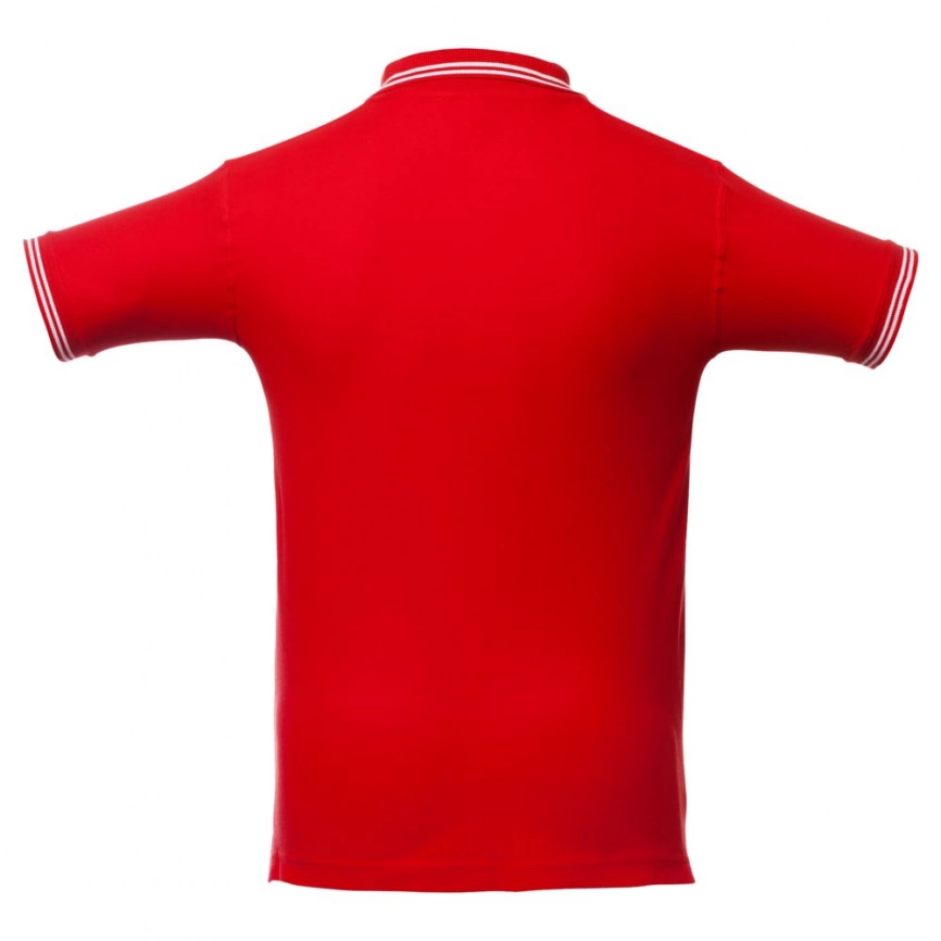 Рубашка поло Virma Stripes, красная, размер XL фото 2
