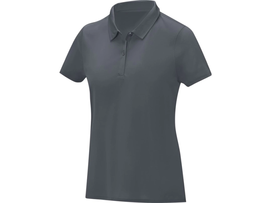Женская стильная футболка поло с короткими рукавами Deimos, storm grey фото 1
