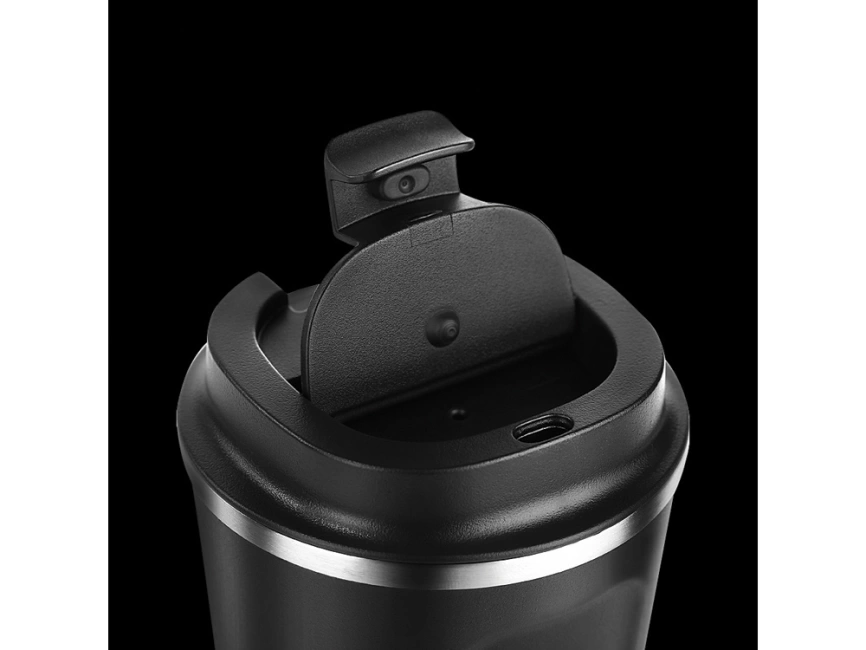 Термокружка CAFÉ COMPACT, 380 мл, черный фото 3