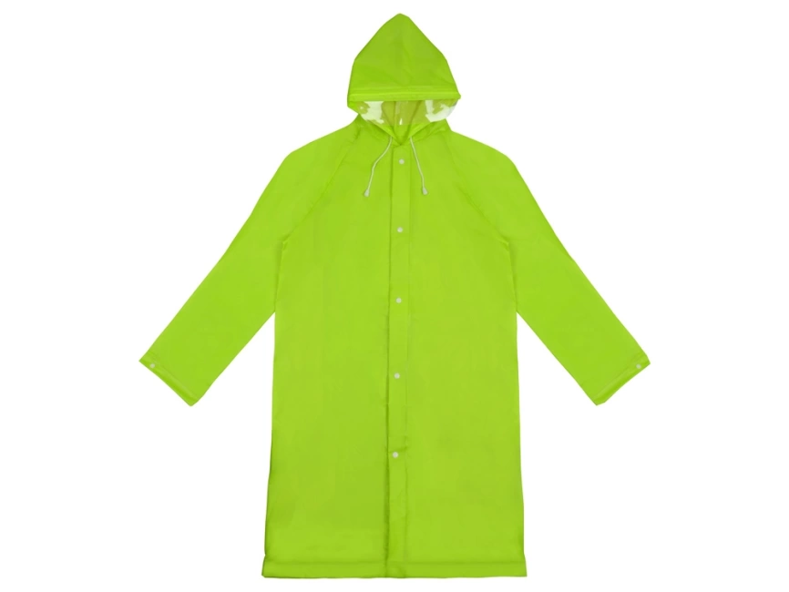 Дождевик Hawaii c чехлом унисекс, зеленое яблоко фото 3