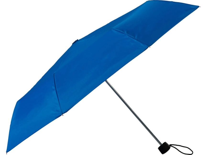 Зонт Picau из переработанного пластика в сумочке, синий фото 3