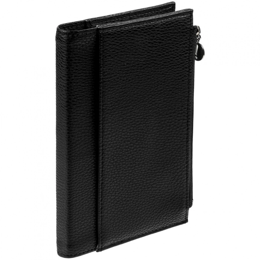 Ежедневник Zipco Flap, недатированный, черный фото 1
