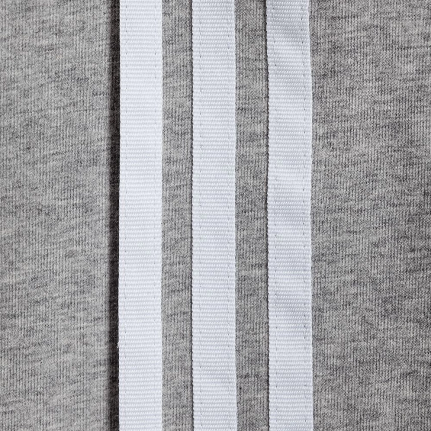 Футболка женская с длинным рукавом 3 Stripes LS, серый меланж, размер L фото 4