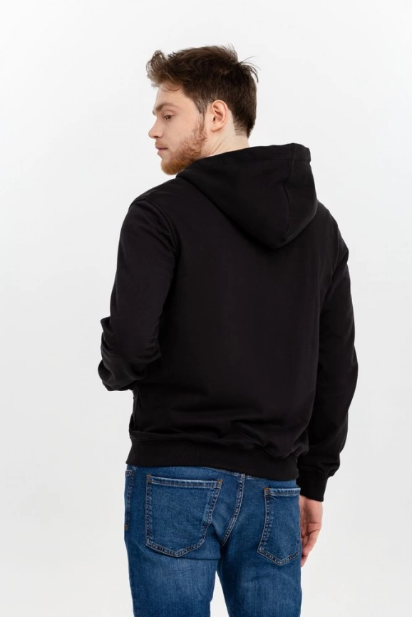 Толстовка на молнии Kulonga Sherpa, черная, размер M фото 8