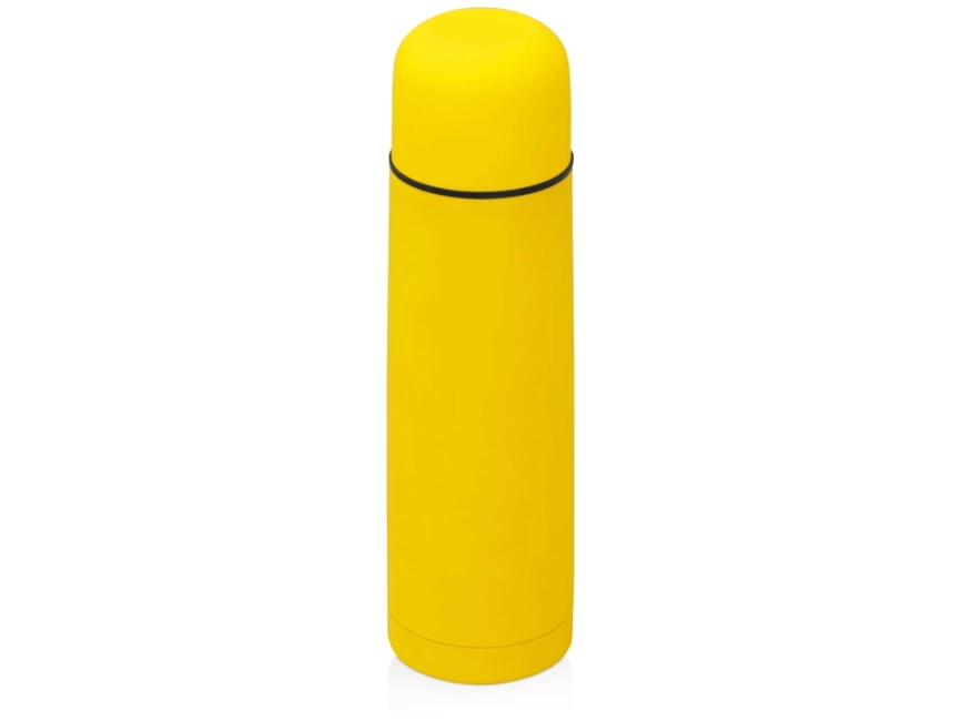 Термос Ямал Soft Touch 500мл, желтый фото 2