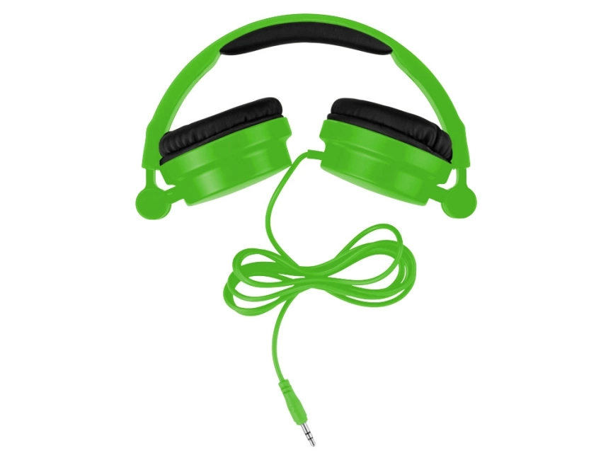 Наушники складные Rally, лайм фото 2