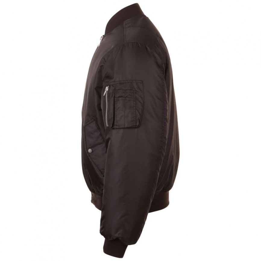 Куртка бомбер унисекс Remington черная, размер XS фото 3