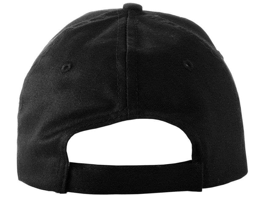 Бейсболка Watson, 6 панелей, черный фото 2