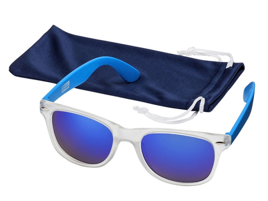 Солнцезащитные очки California, бесцветный полупрозрачный/синий фото 2
