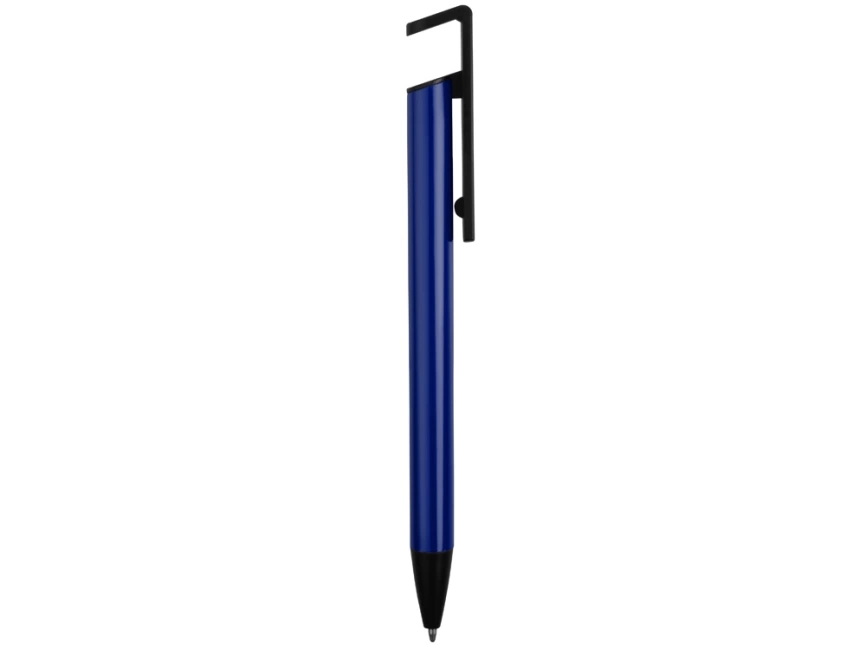 Ручка-подставка шариковая Кипер Металл, синий фото 4