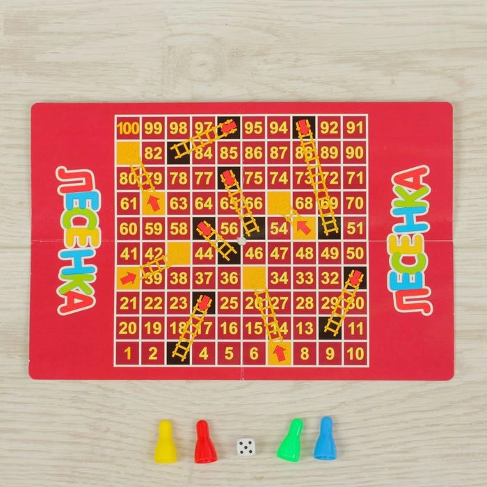Настольная игра «Мои первые игры. Лесенка» фото 3