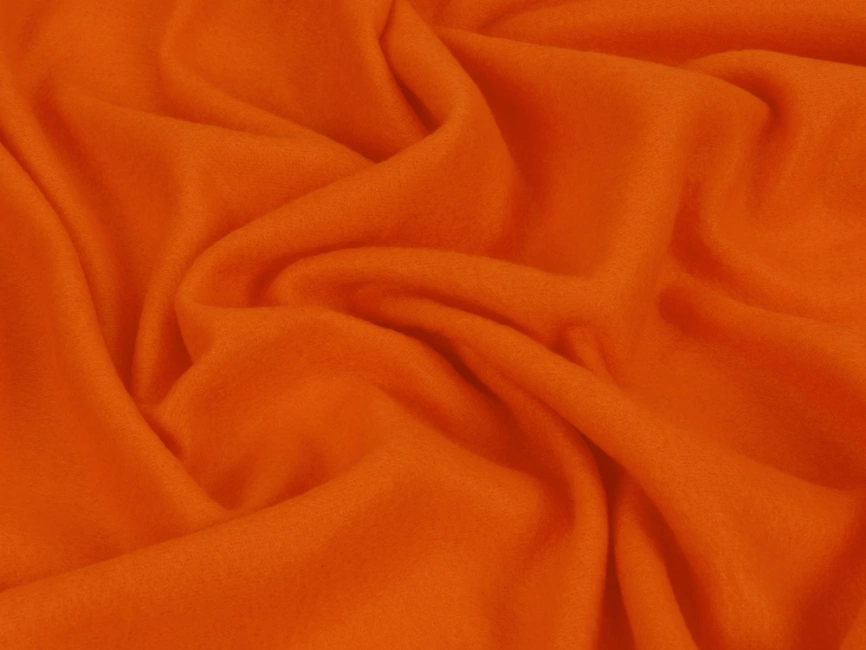 Плед из флиса Polar XL большой, оранжевый фото 2