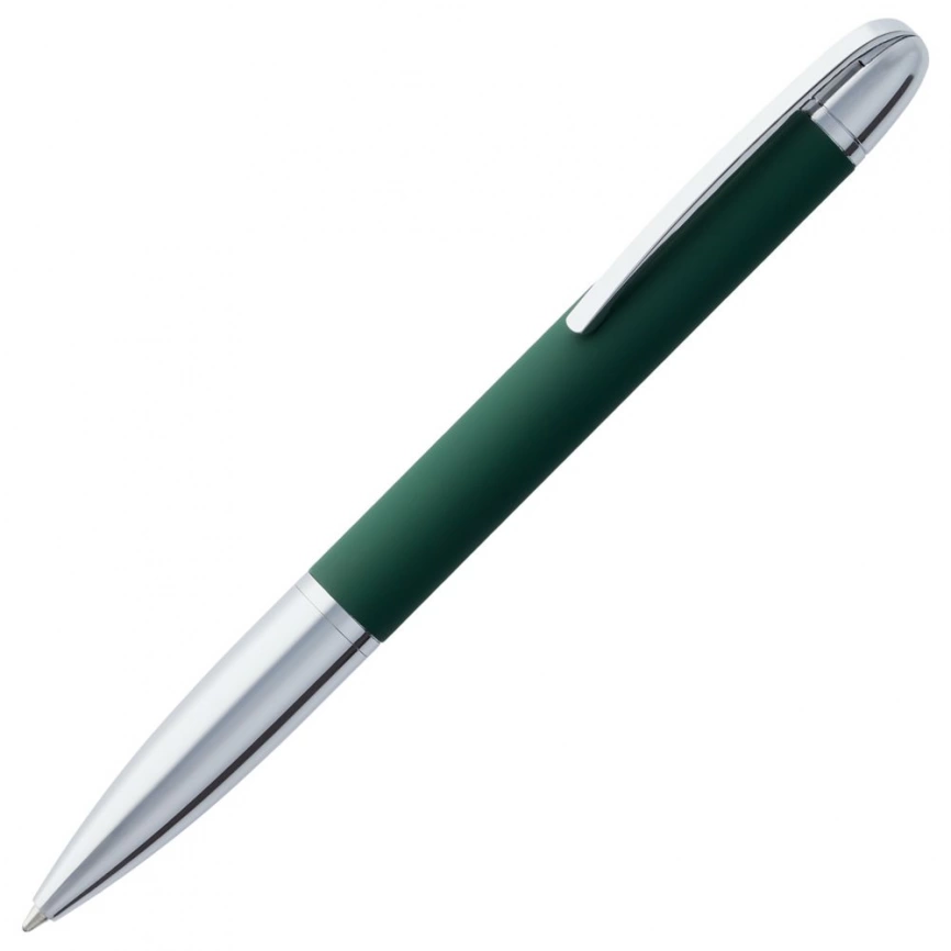 Ручка шариковая Arc Soft Touch, зеленая фото 1