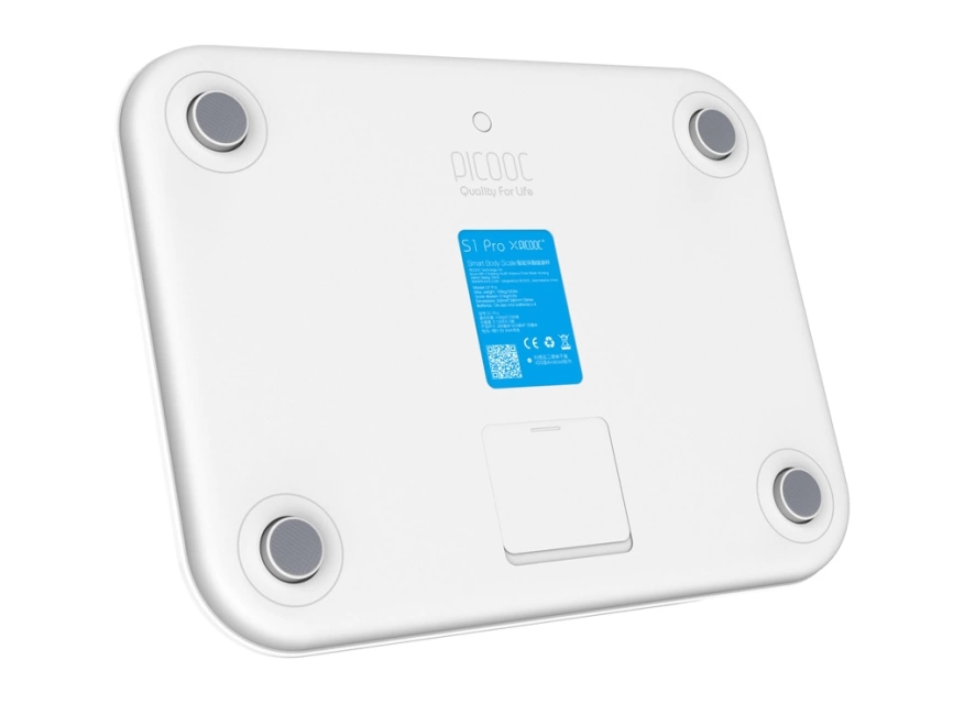 Умные диагностические весы Picooc S1 Pro White V2 (6924917717384), белый фото 5