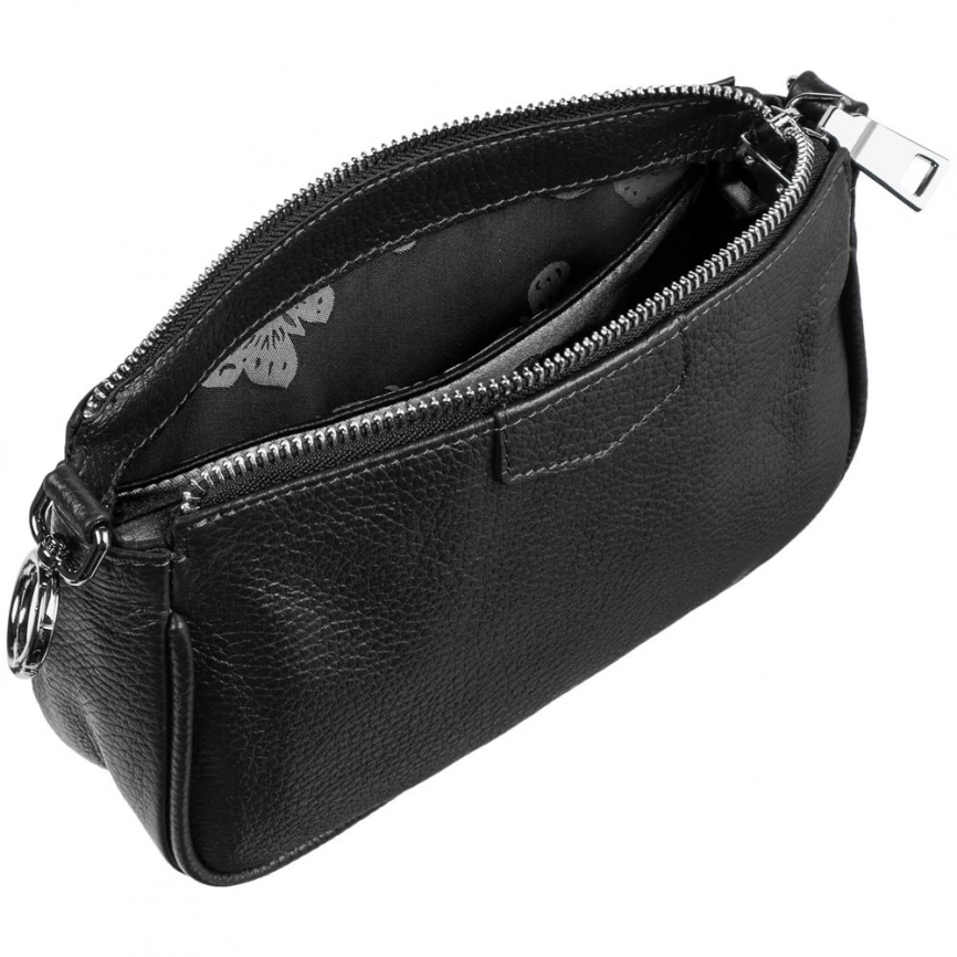 Сумка через плечо Gamma, черная фото 15