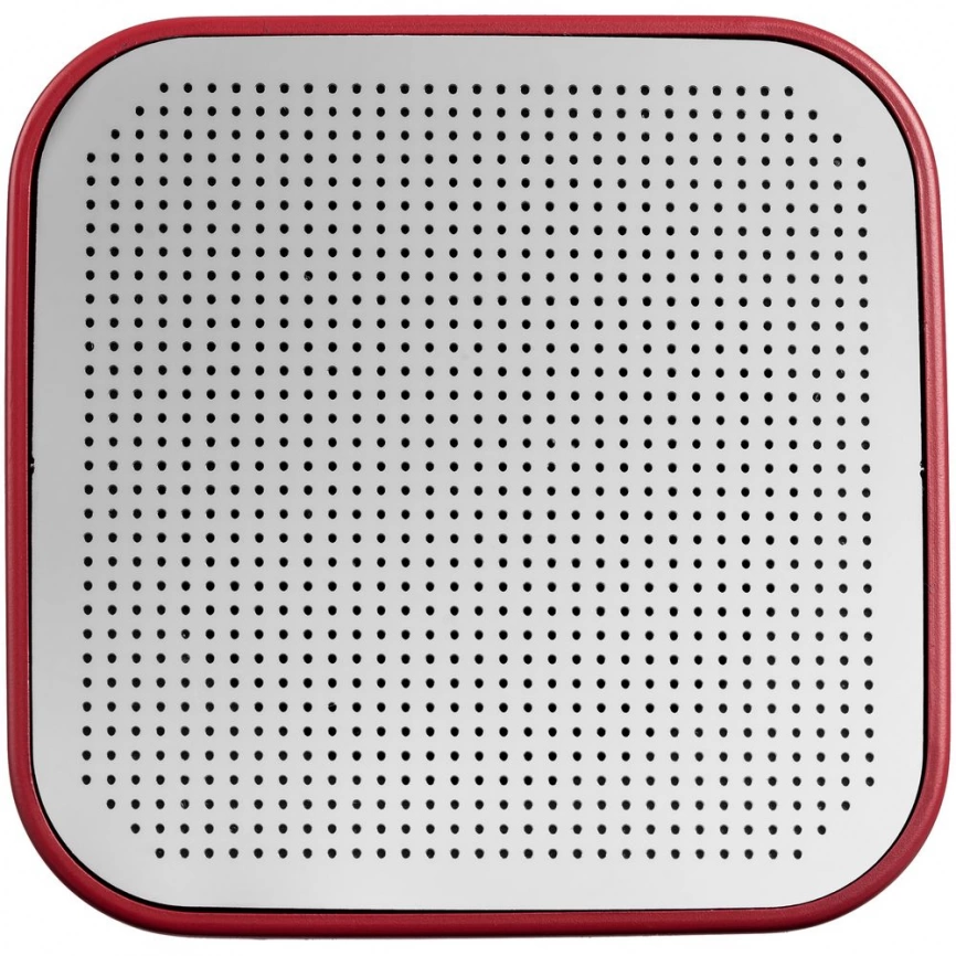 Беспроводная колонка с подсветкой логотипа Glim, красная фото 5