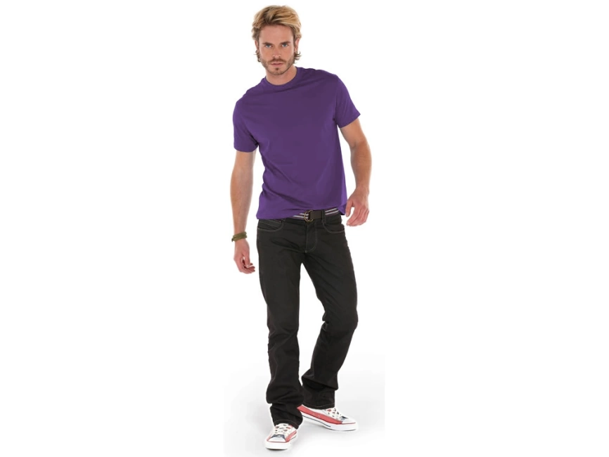 Футболка Heavy Super Club мужская, фиолетовый фото 3