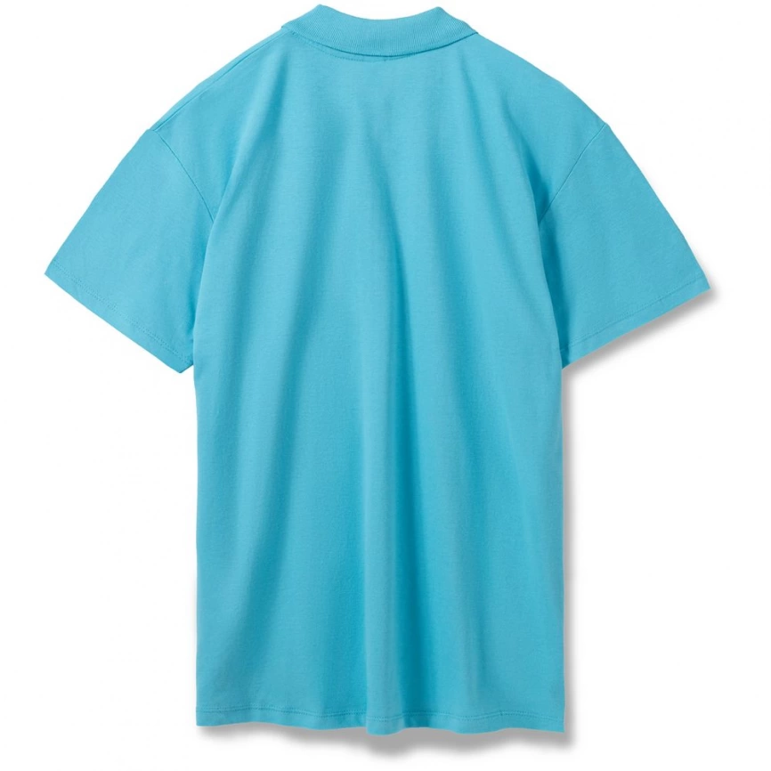 Рубашка поло мужская Summer 170 бирюзовая, размер XS фото 10