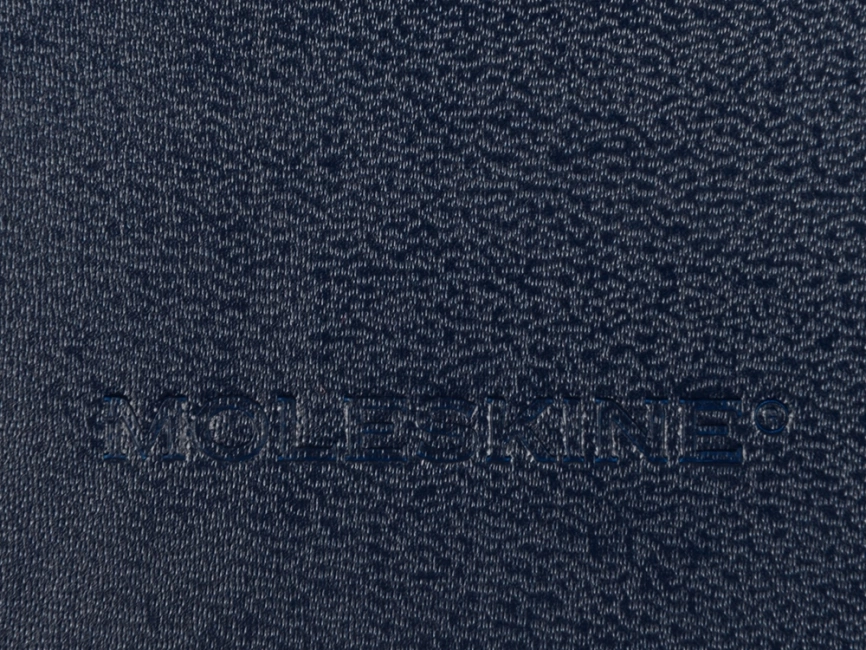 Записная книжка Moleskine Classic (в линейку) в твердой обложке, Medium (11,5x18 см), синий фото 6