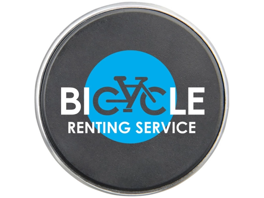 Магнит для телефона с клейкой подложкой, серый фото 3