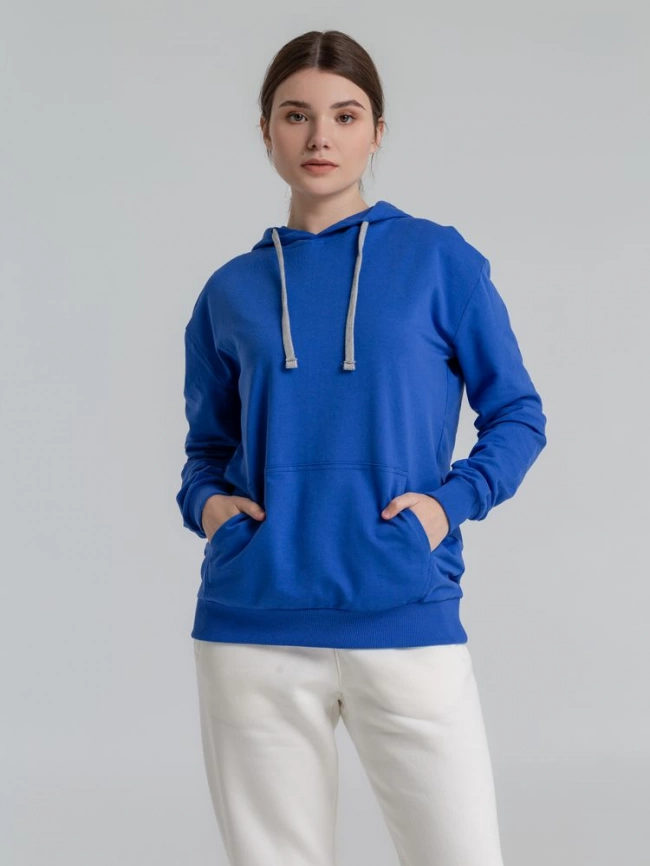 Толстовка с капюшоном Unit Kirenga ярко-синяя, размер M фото 16