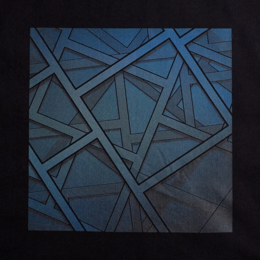 Холщовая сумка Illusion, черная фото 2