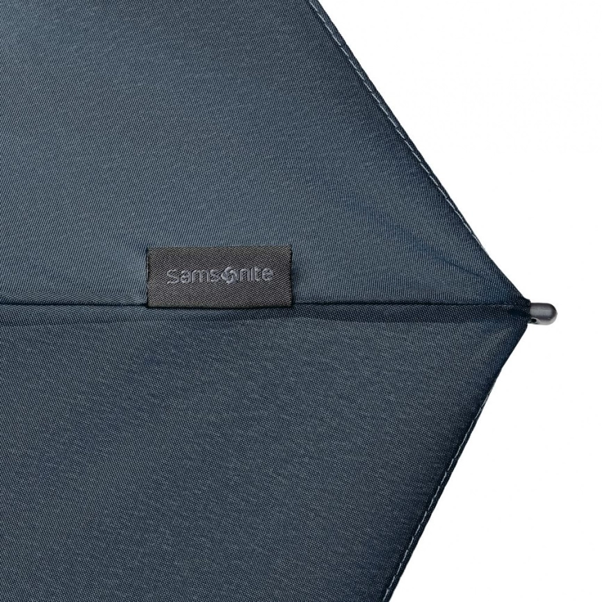 Складной зонт Alu Drop S, 4 сложения, автомат, синий фото 13