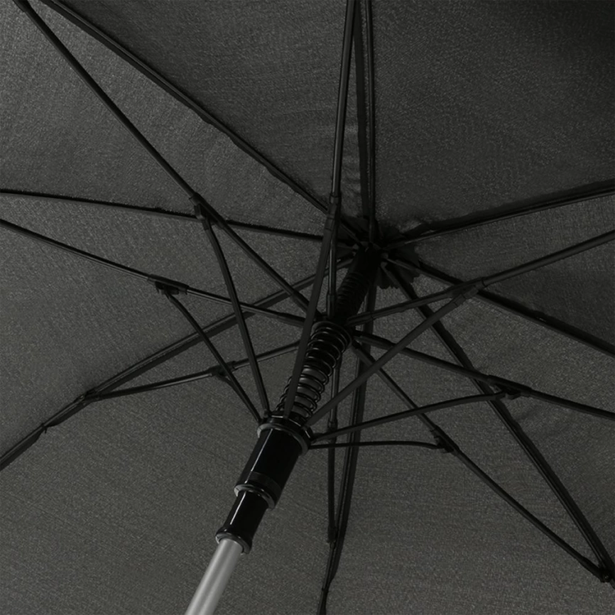 Зонт-трость Alu Golf AC, черный фото 5