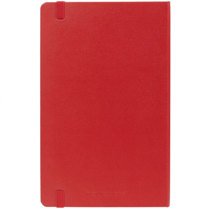 Записная книжка Moleskine Classic Large, в линейку, красная фото 4