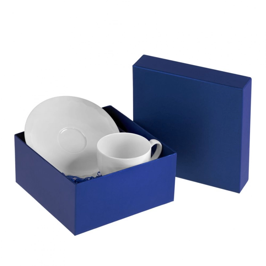 Коробка Satin, малая, синяя фото 3