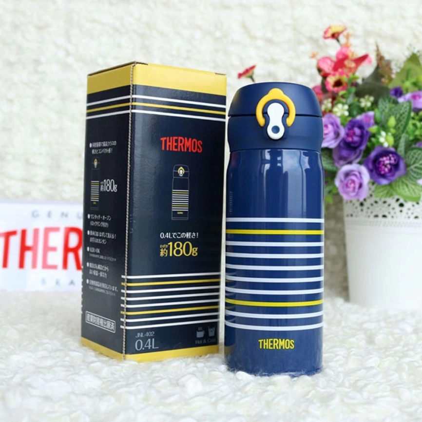 Термос Thermos JNL402, синий фото 4