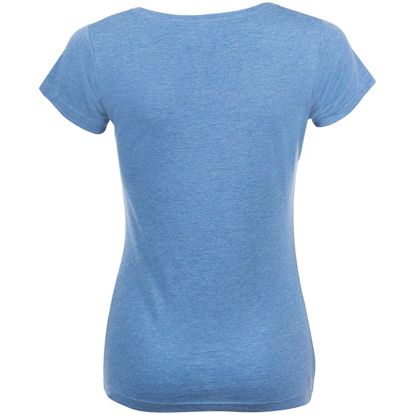 Футболка женская Mixed Women голубой меланж, размер XL фото 8