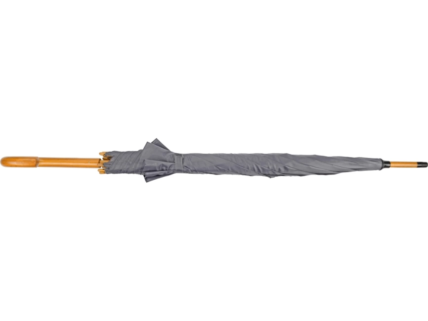 Зонт-трость Радуга, серый фото 7