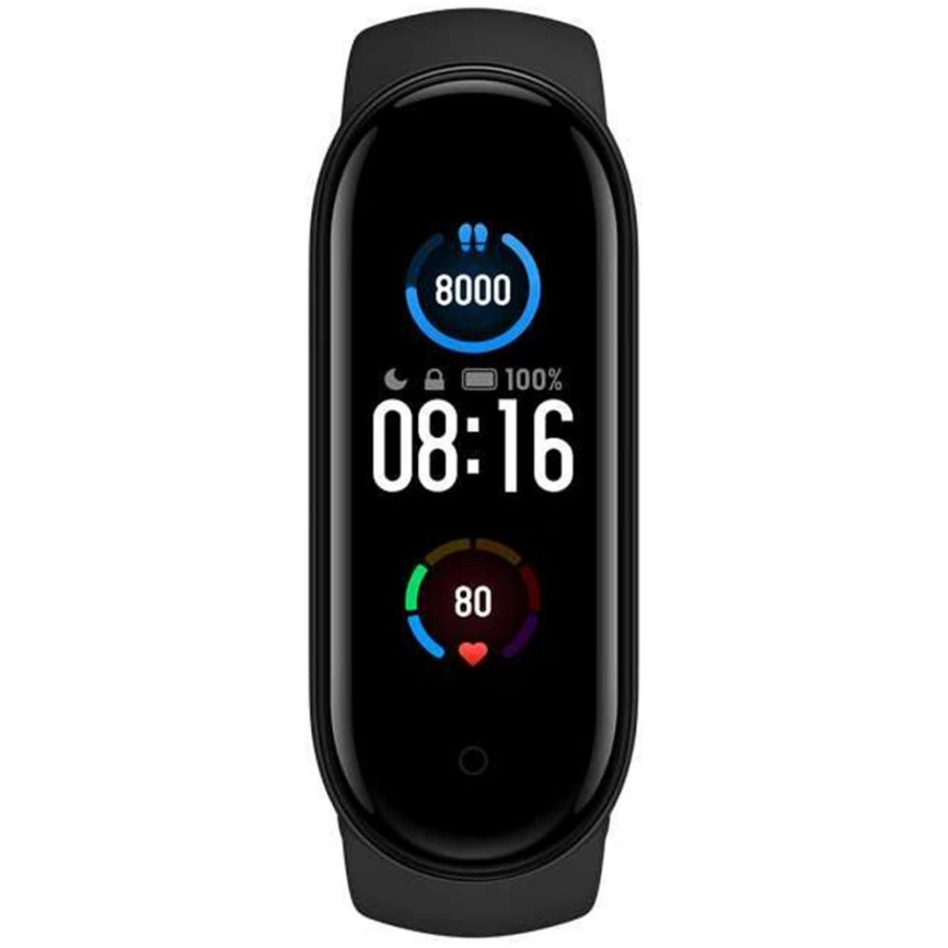 Фитнес браслет Mi Band 5, черный фото 3