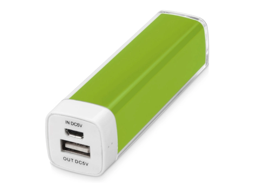 Подарочный набор On-the-go с флешкой, ручкой и зарядным устройством, зеленое яблоко фото 5